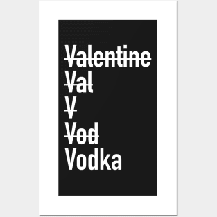 v is for vodka Posters and Art